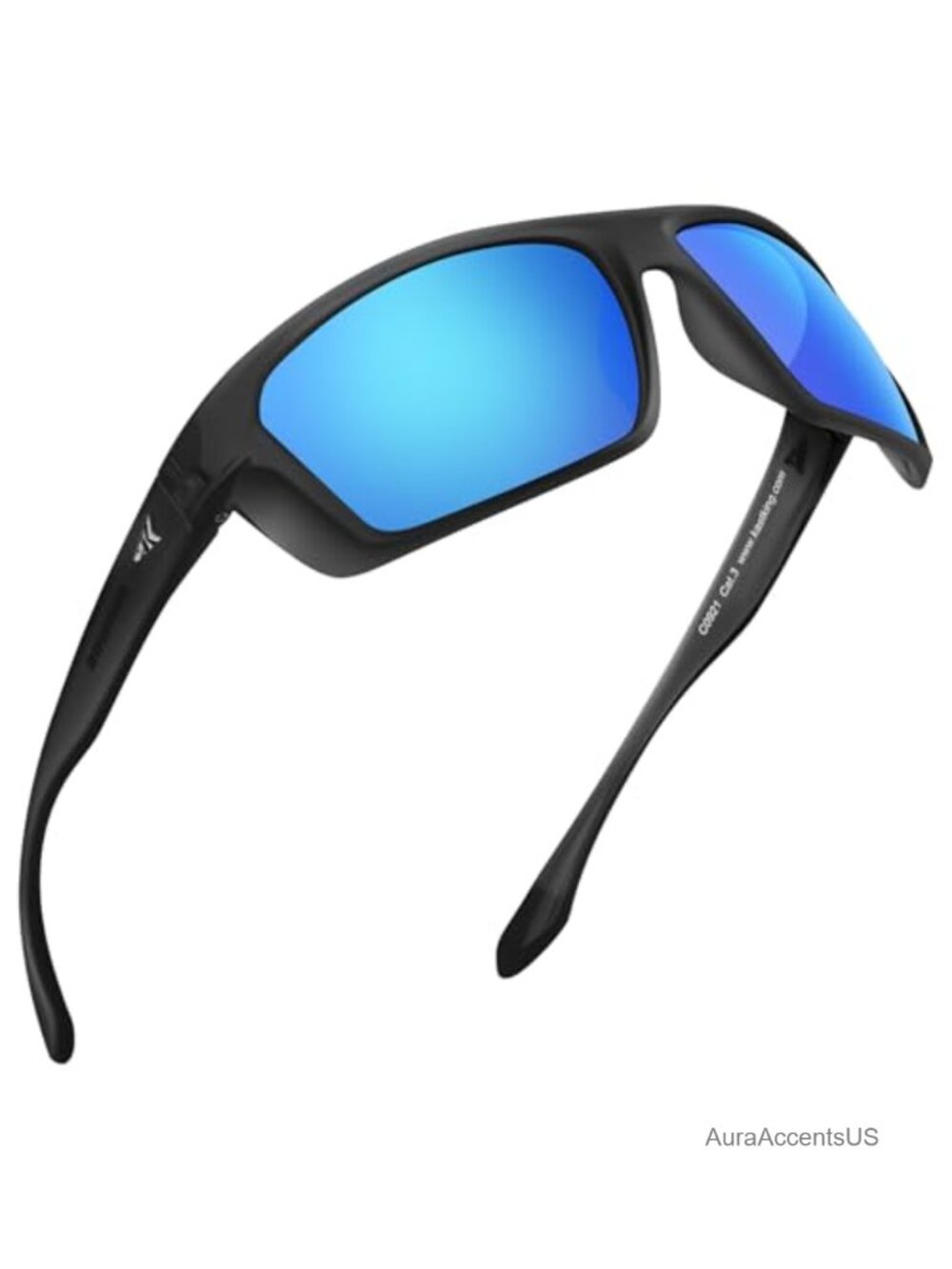 KastKing Polarized Sport Sunglasses Wrap Design Fishing Golf UV Protection